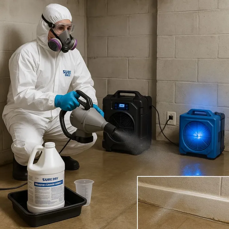 Sanitization and Odor Removal process in Fern Park, FL